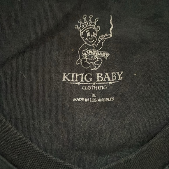 Mens King Baby T-shirt, size XL - Picture 5 of 9